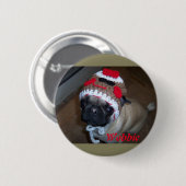 Badge Rond 5 Cm Ours de Wobbie (Devant & derrière)