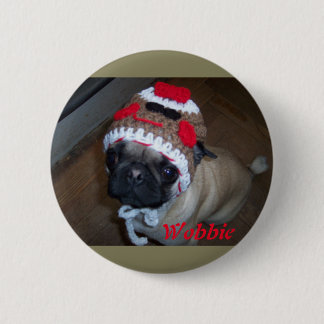 Badge Rond 5 Cm Ours de Wobbie