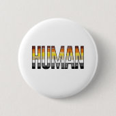 Badge Rond 5 Cm Ours Humain (Devant)