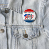 Badge Rond 5 Cm Oussama Ben Laden mort - la justice a été faite (En situation)