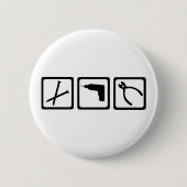 Badge Rond 5 Cm Outils (Devant)