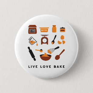 Badge Rond 5 Cm Outils de cuisson doux