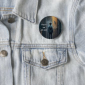 Badge Rond 5 Cm Outside the house (En situation)