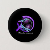 Badge Rond 5 Cm Overdose d'Aware (Devant)