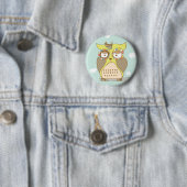 Badge Rond 5 Cm Owl Vous Manque (En situation)
