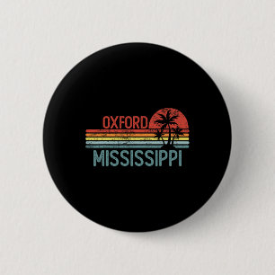Badge Rond 5 Cm Oxford Mississippi Drôle Usa Ville Voyage Maison R
