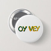 Badge Rond 5 Cm Oy Vey (Devant & derrière)