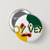 Badge Rond 5 Cm Oy Vey (Devant & derrière)