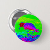 Badge Rond 5 Cm Oyster Catcher (Devant & derrière)