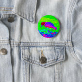 Badge Rond 5 Cm Oyster Catcher (En situation)