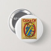 Badge Rond 5 Cm Ozma D'Oz (Devant & derrière)
