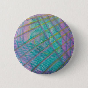 Badge Rond 5 Cm P34 Art Abstrait Coloré Unique