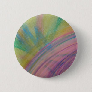 Badge Rond 5 Cm P9 Art Abstrait Coloré Unique