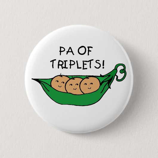 Badge Rond 5 Cm PA des triplets (Devant)