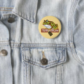 Badge Rond 5 Cm pac-man (En situation)