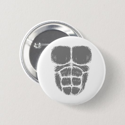 Badge Rond 5 Cm pack gorille (Devant & derrière)