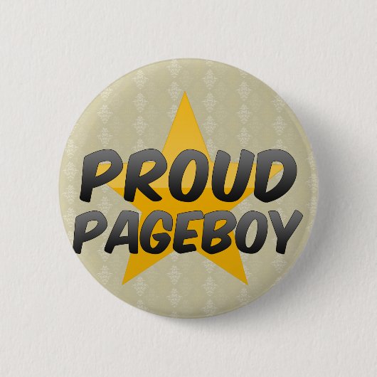 Badge Rond 5 Cm Pageboy fier (Devant)