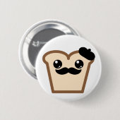 Badge Rond 5 Cm pain grillé français (Devant & derrière)