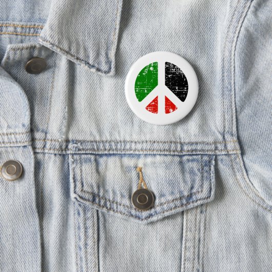 Badge Rond 5 Cm Paix (En situation)