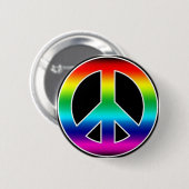 Badge Rond 5 Cm paix (Devant & derrière)