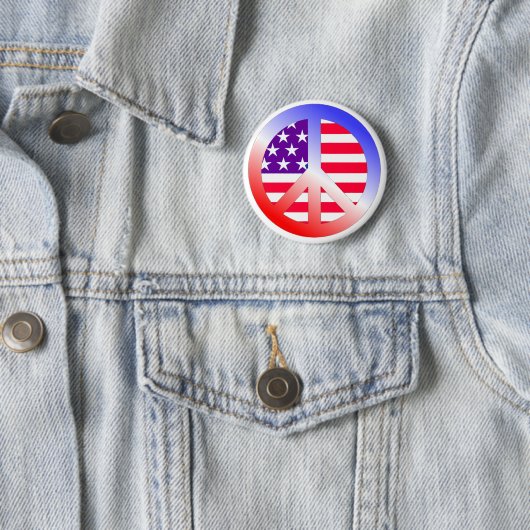 BADGE ROND 5 CM PAIX (En situation)