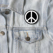 Badge Rond 5 Cm paix (En situation)