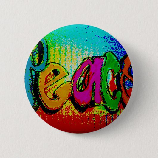 Badge Rond 5 Cm paix (Devant)