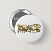 Badge Rond 5 Cm Paix (Devant & derrière)