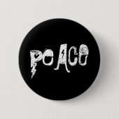 Badge Rond 5 Cm Paix (Devant)