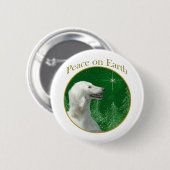 Badge Rond 5 Cm Paix afghane (Devant & derrière)