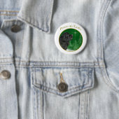 Badge Rond 5 Cm Paix de Terre-Neuve (En situation)