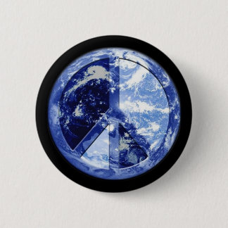 Badge Rond 5 Cm paix du monde