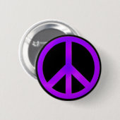 Badge Rond 5 Cm Paix pourpre (Devant & derrière)