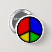 Badge Rond 5 Cm paix simple (Devant & derrière)