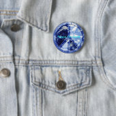 Badge Rond 5 Cm Paix sur terre (En situation)