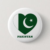 Badge Rond 5 Cm Pakistan (Devant)