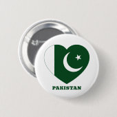 Badge Rond 5 Cm Pakistan (Devant & derrière)