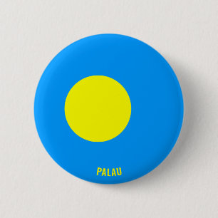Badge Rond 5 Cm Palau Drapeau charmant patriotique
