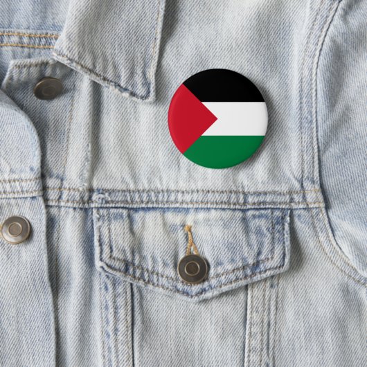 Badge Rond 5 Cm palestine (En situation)