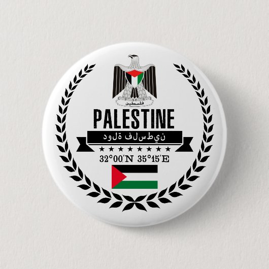 Badge Rond 5 Cm Palestine (Devant)