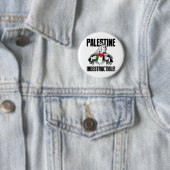 Badge Rond 5 Cm Palestine_Indestructible_by_Latuff2 (En situation)