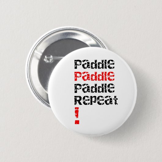 Badge Rond 5 Cm Palette... Répéter - Stand up paddboard design (Devant & derrière)
