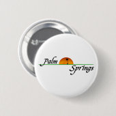 Badge Rond 5 Cm Palm Springs (Devant & derrière)