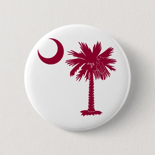 Badge Rond 5 Cm Palmetto de grenat (Devant)