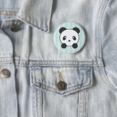 Badge Rond 5 Cm Panda (En situation)