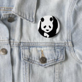 Badge Rond 5 Cm Panda (En situation)