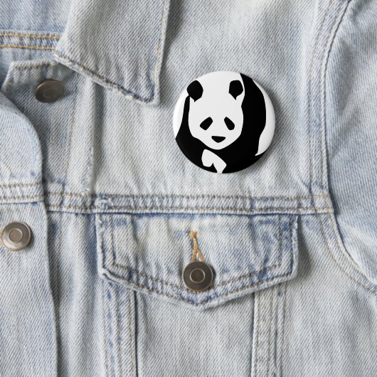 Badge Rond 5 Cm Panda (En situation)