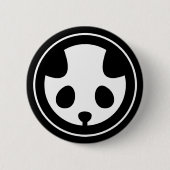 Badge Rond 5 Cm Panda (Devant)