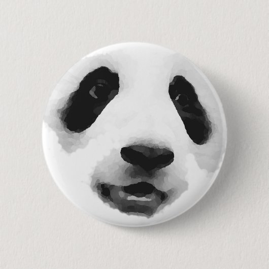 Badge Rond 5 Cm Panda (Devant)