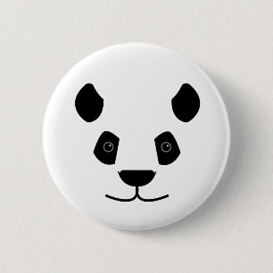 Badge Rond 5 Cm Panda